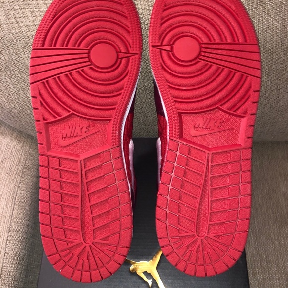 Jordan Shoes Air Jordan Mid Red Quilt Poshmark
